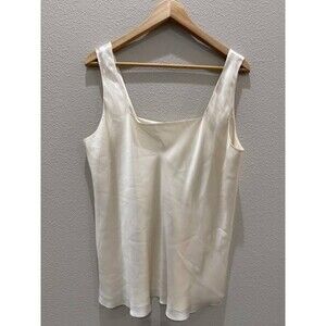 Nordstrom Intimates Double Layered 100% Silk Cami 1X